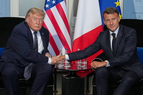 Donald Trump se reúne con Macron por el G7 ¿Qué hablaron los presidentes de Francia y EE. UU.?