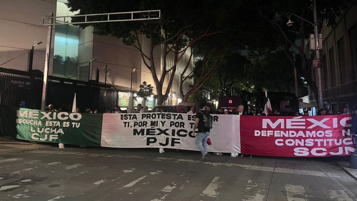 Bloqueo en el Senado: trabajadores PJF de todo el país protestan contra Reforma Judicial