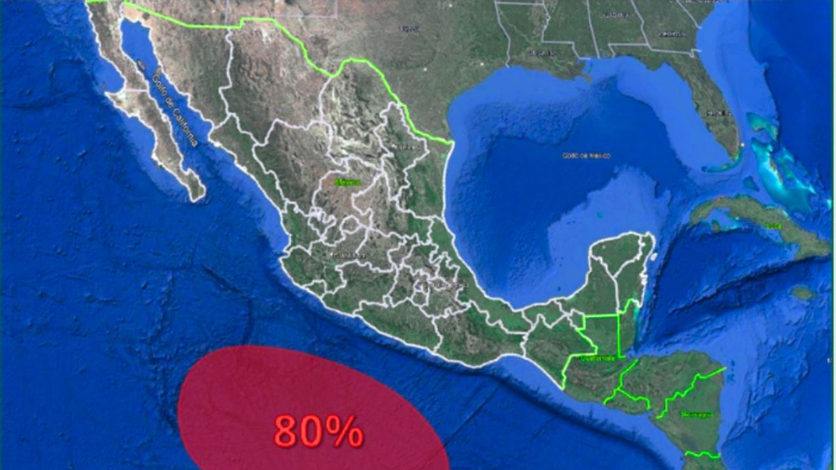Se acerca ciclón tropical a México con lluvias intensas, granizo y torbellinos