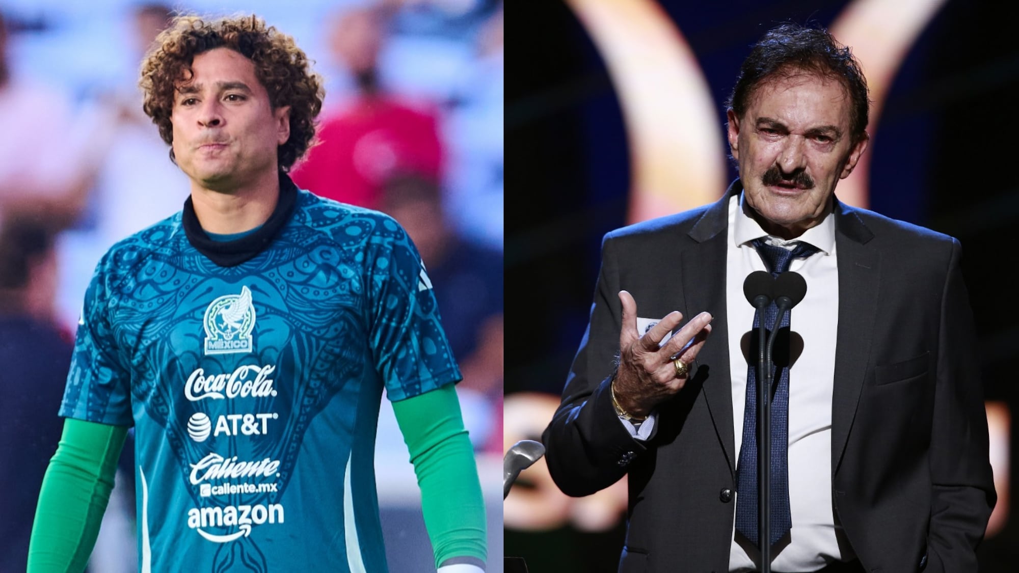 Ricardo La Volpe y Memo Ochoa