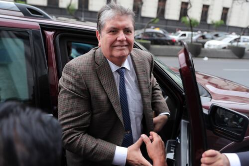 Alan García, ex presidente de Perú, se dispara cuando iba a ser detenido por corrupción