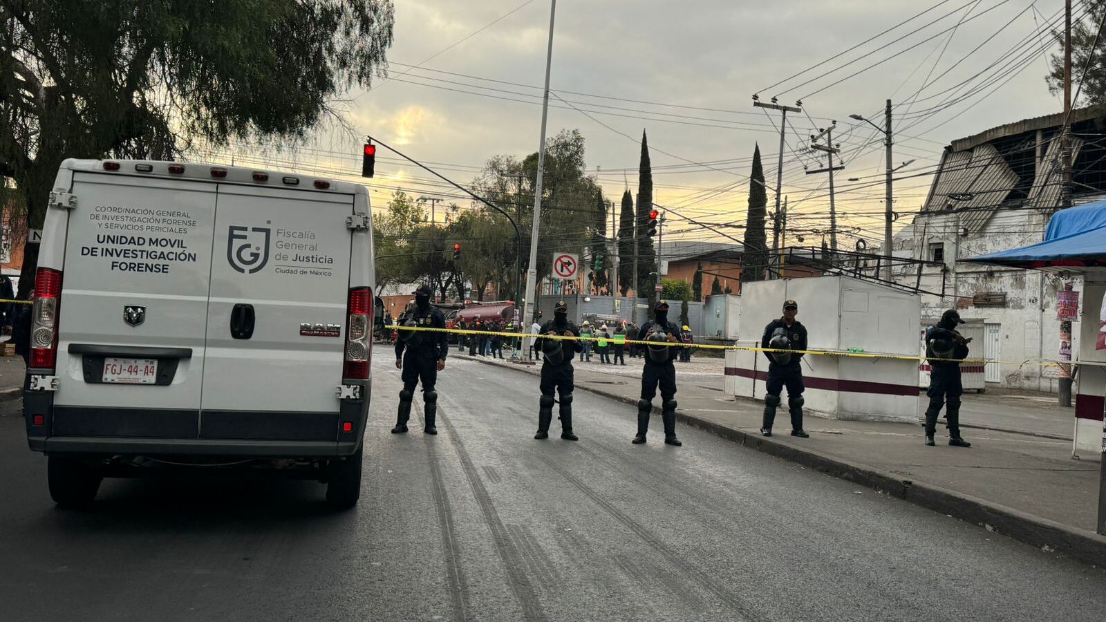 Fuerte explosión de gas LP en Industrial Vallejo deja dos muertos