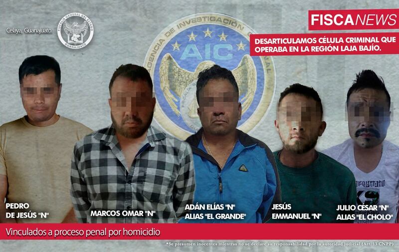 Detenidos.
