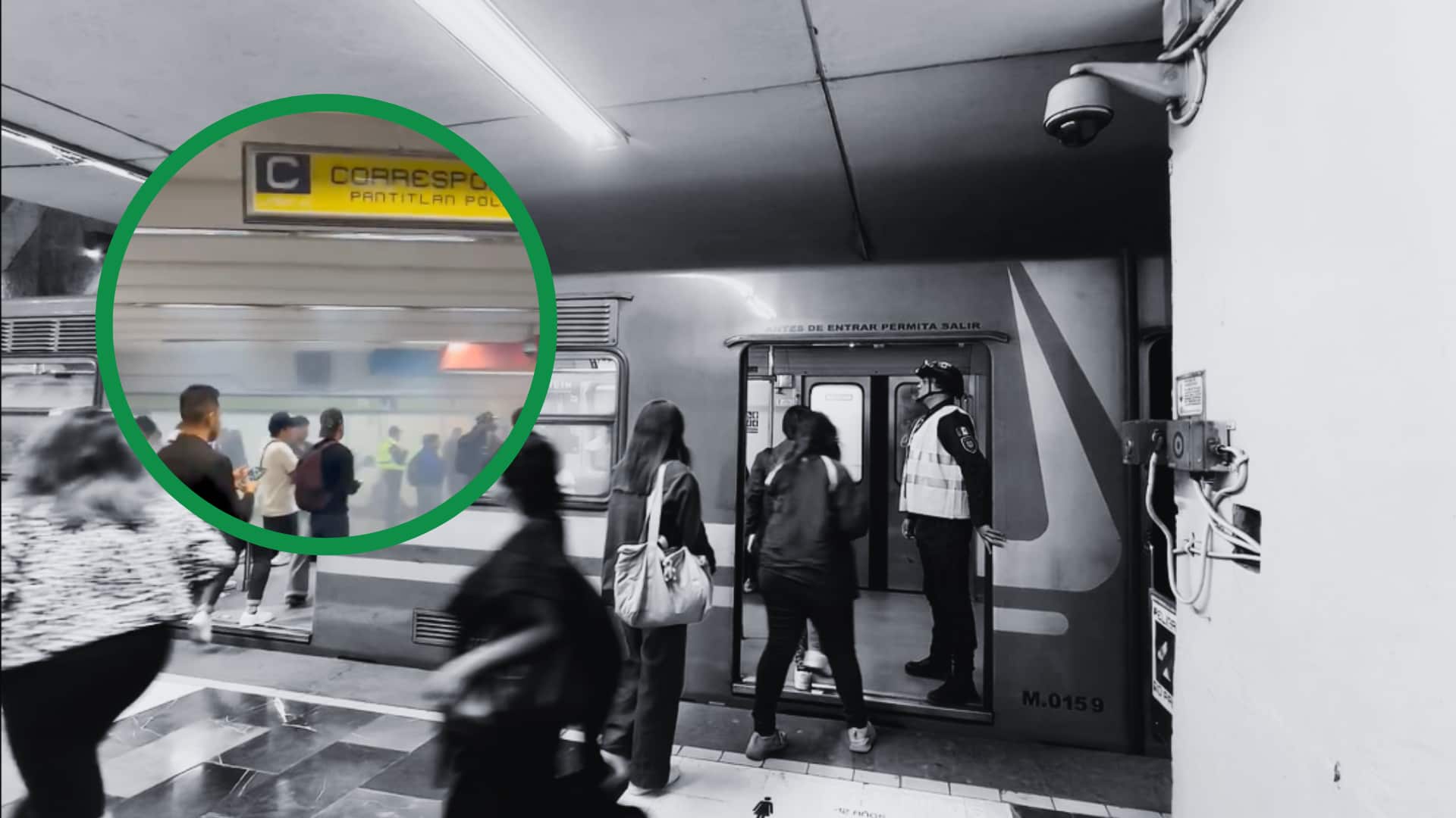 Tras la circulación de videos sobre las explosiones en La Raza, el Metro desmintió cualquier amenaza