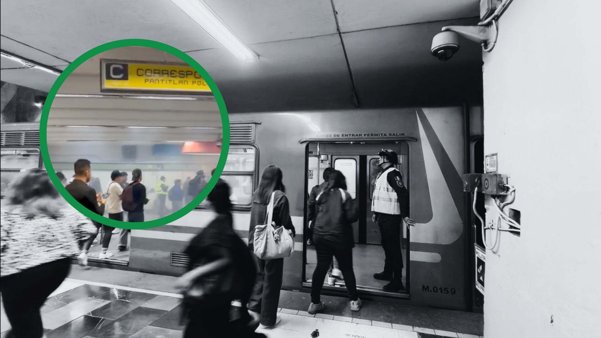 Tras la circulación de videos sobre las explosiones en La Raza, el Metro desmintió cualquier amenaza