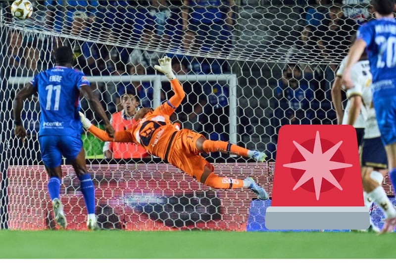 Cruz Azul y Pumas dejan abierta la final tras un duelo con grandes atajadas de Keylor Navas