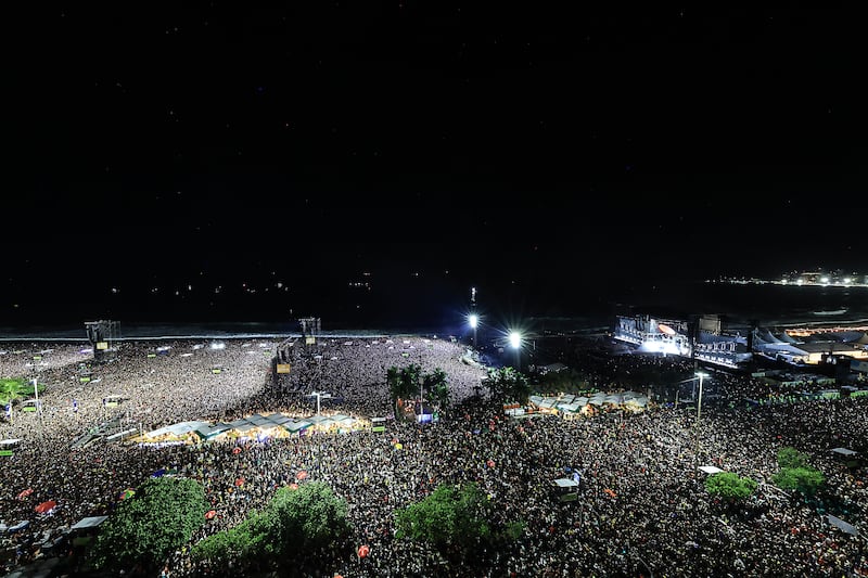 Un show que pudo terminar en tragedia