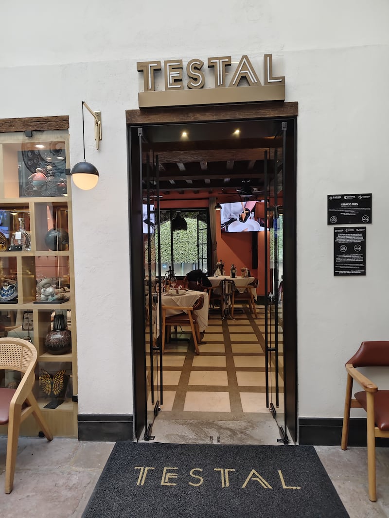 Restaurante Testal, Cocina de Mar
