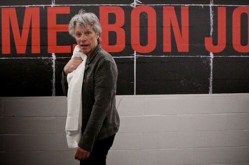 Jon Bon Jovi al natural y sin miedos a sus 61 años