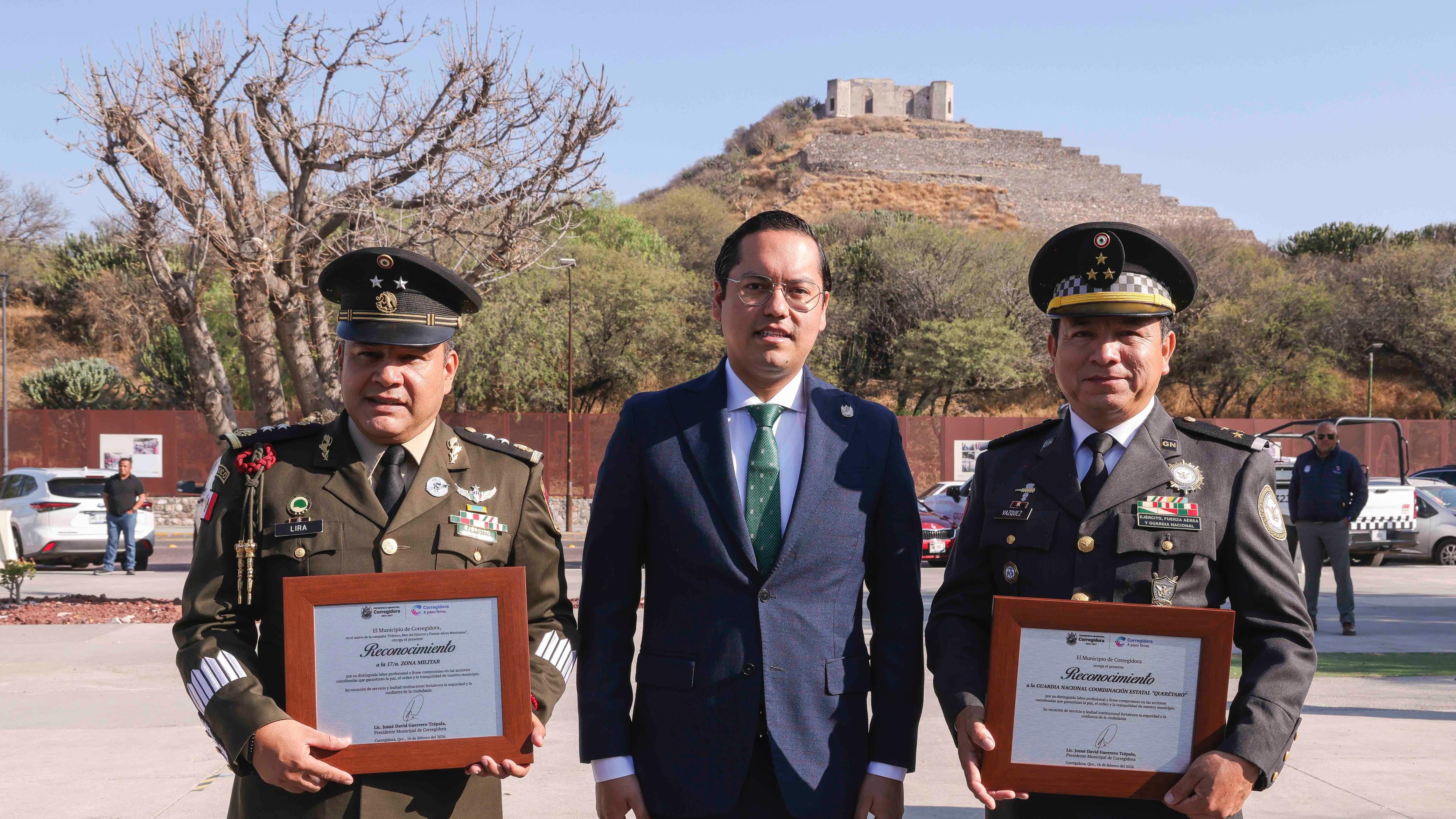 Corregidora reconoce al Ejército y Guardia Nacional por labor en seguridad