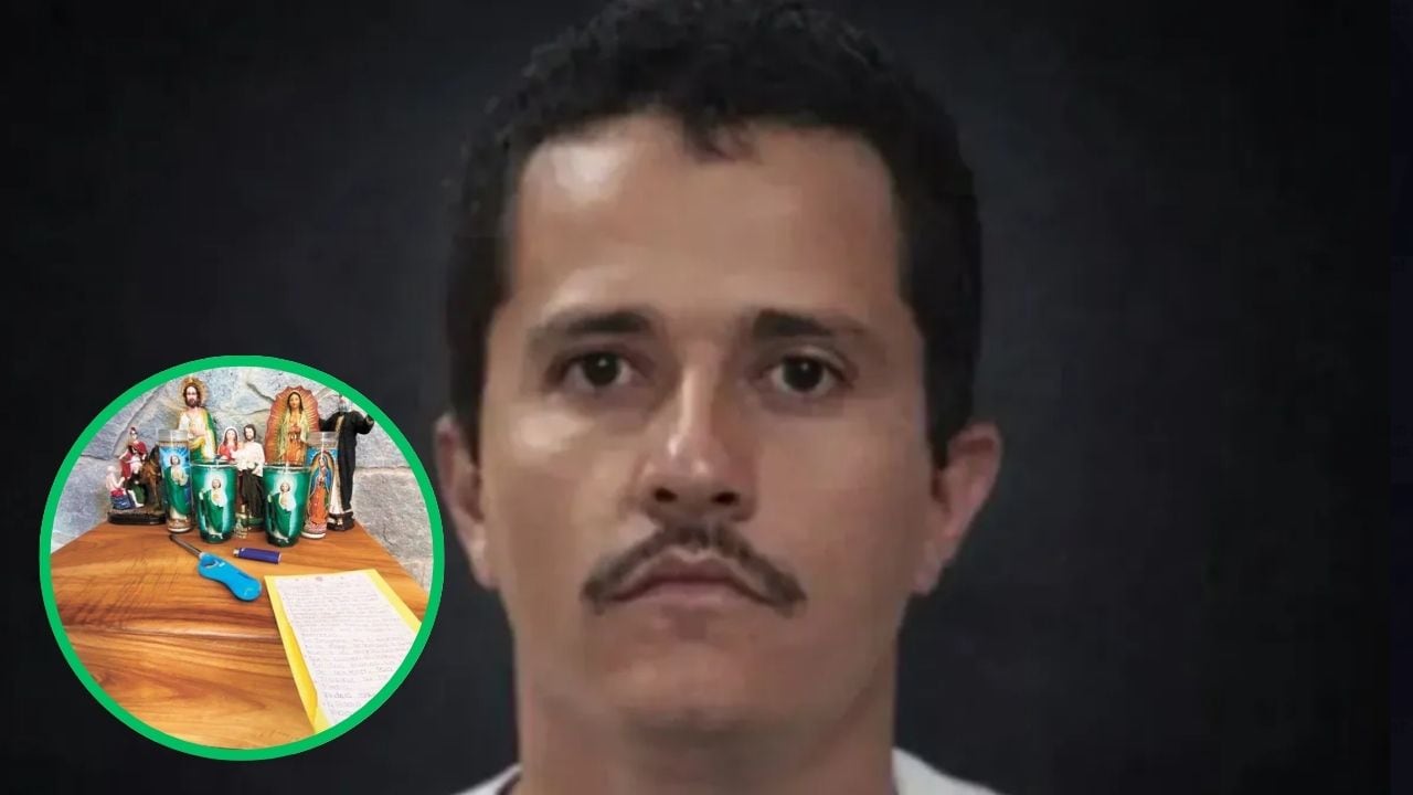 El altar de El Mencho