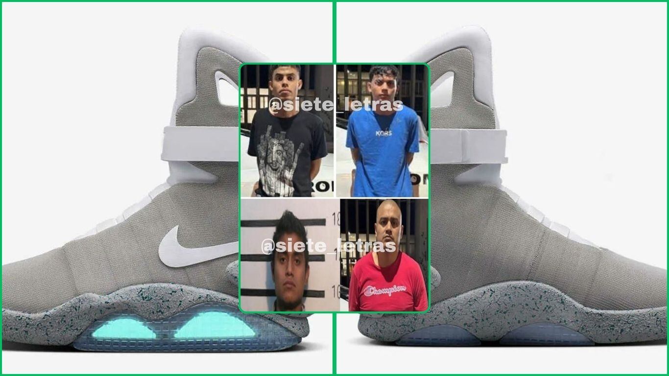 Se roban tenis de 'Volver al Futuro' y la policía los atrapa