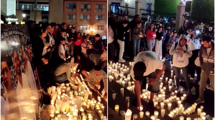 Familiares y amigos de Diego Alberto Lara Santoyo, Roberto Cuéllar, Uriel Galván, Jaime Miranda y Dante Hernández exigieron el cese de la violencia.