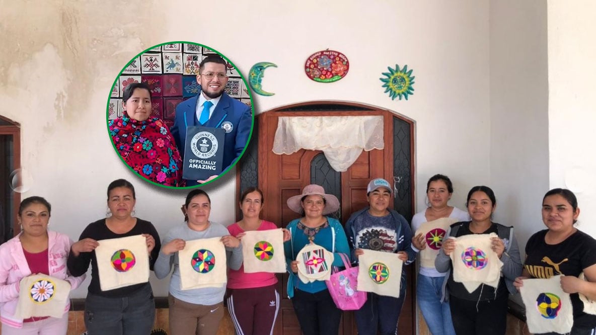 Bordadoras de comunidades de San Francisco del Rincón representaron a Guanajuato en la exposición de bordados y tejidos más grande del mundo, certificada con Récord Guinness, llevando la identidad local a un escenario internacional.