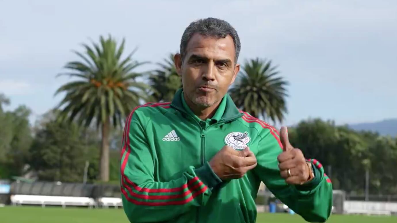 Ricardo Cadena es nuevo director técnico de la Selección mexicana sub-23.
