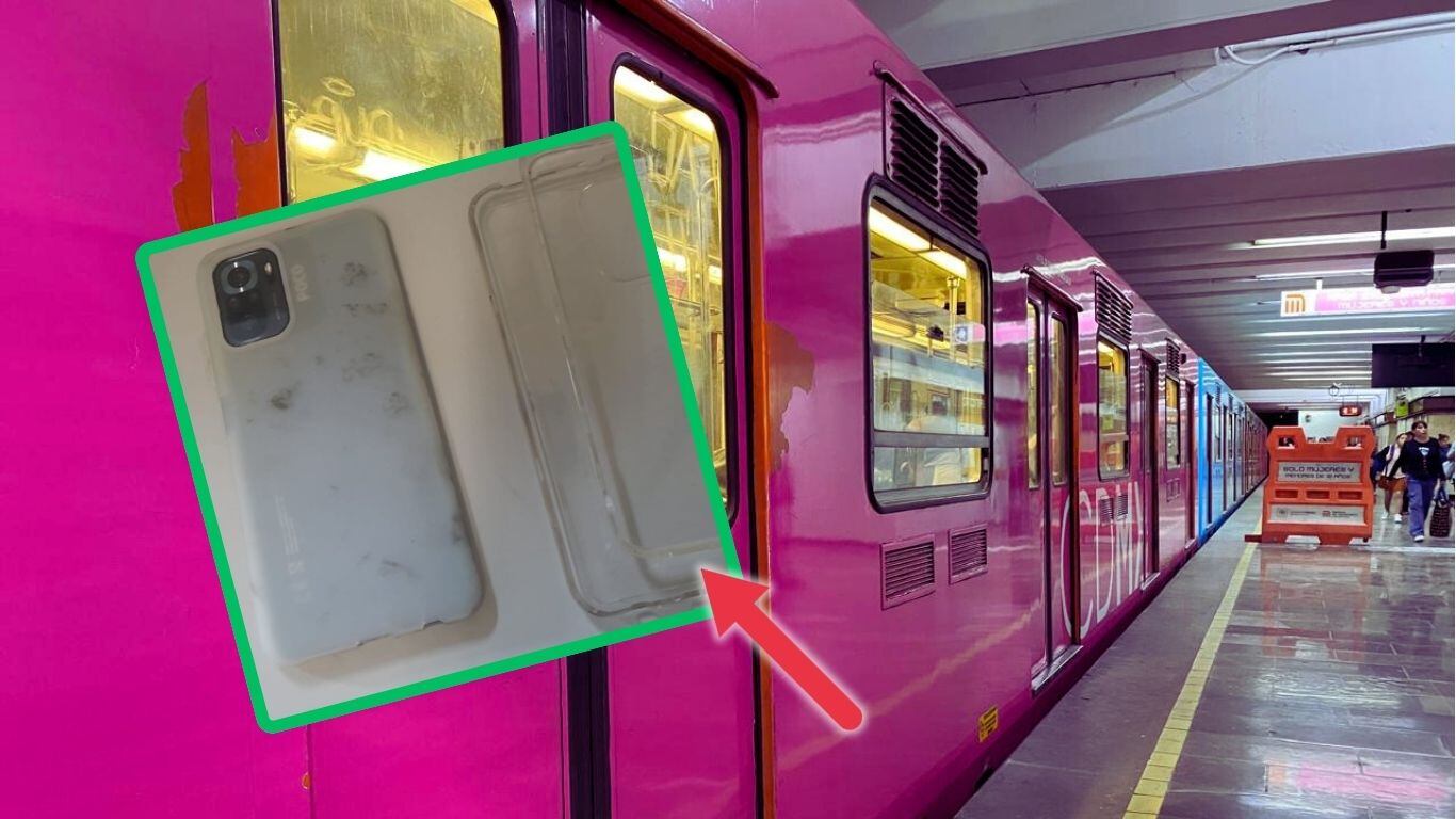 Corte de energía en Línea 2 por celular en vías del tren