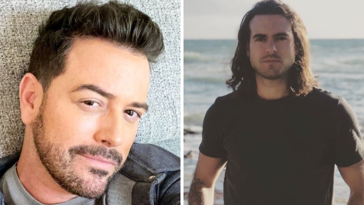 Mane de la Parra y Pablo Lyle