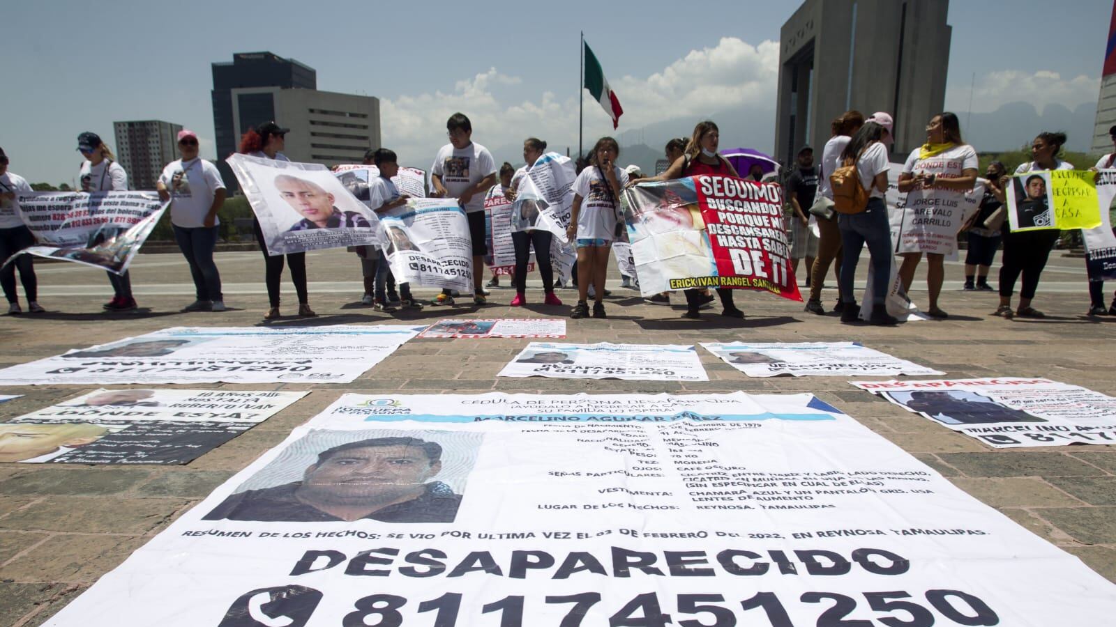 En Nuevo León hay más de 6 mil desaparecidos al corte del año 2022.