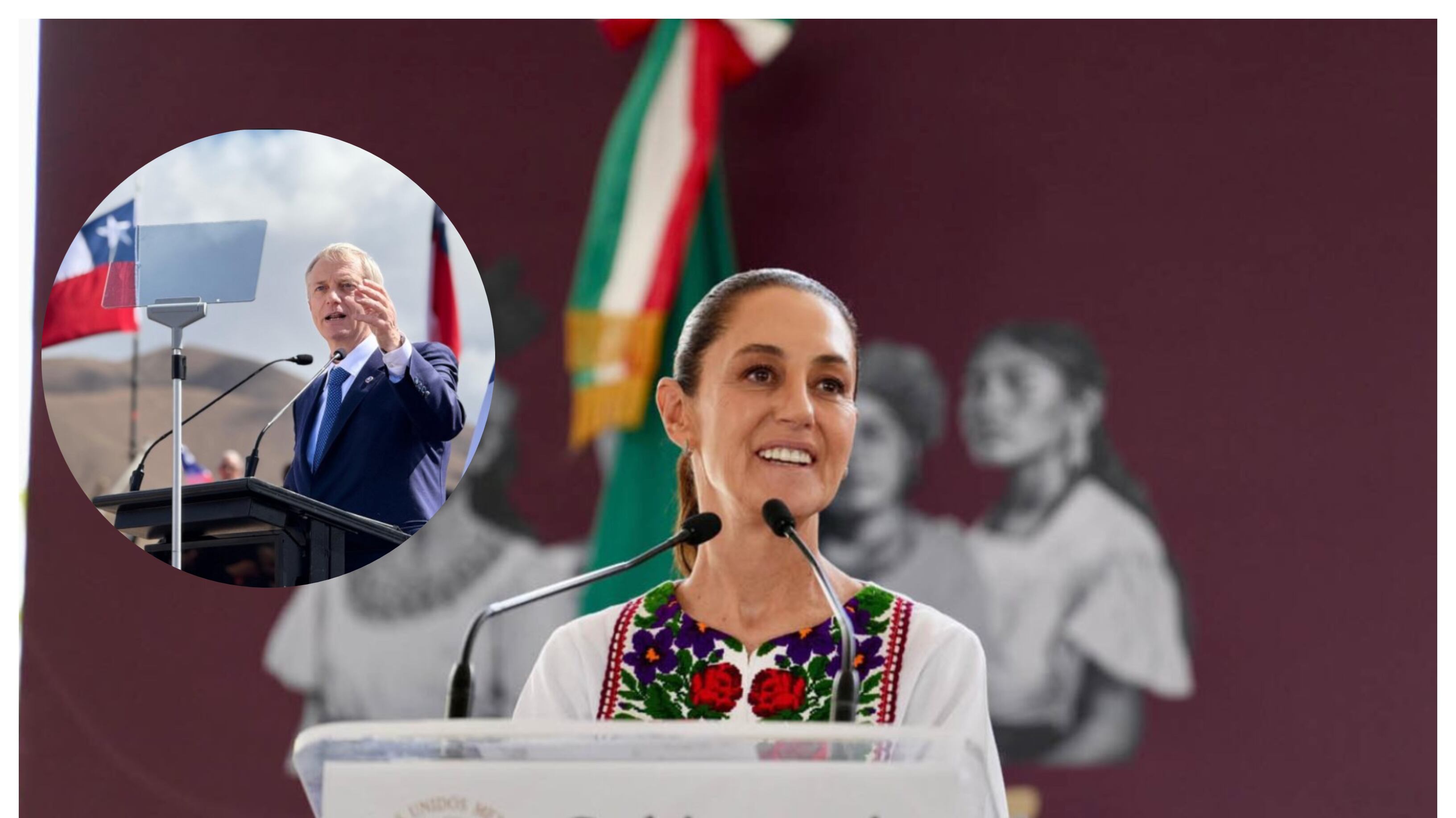 La presidenta Claudia Sheinbaum Pardo