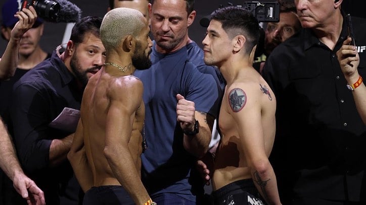 Moreno y Figueiredo se vieron en un intenso cara a cara I UFC