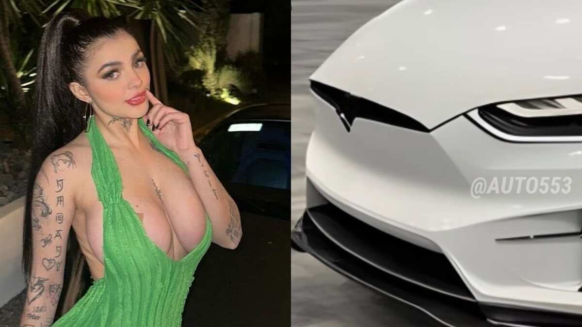 Karely Ruiz y su Tesla