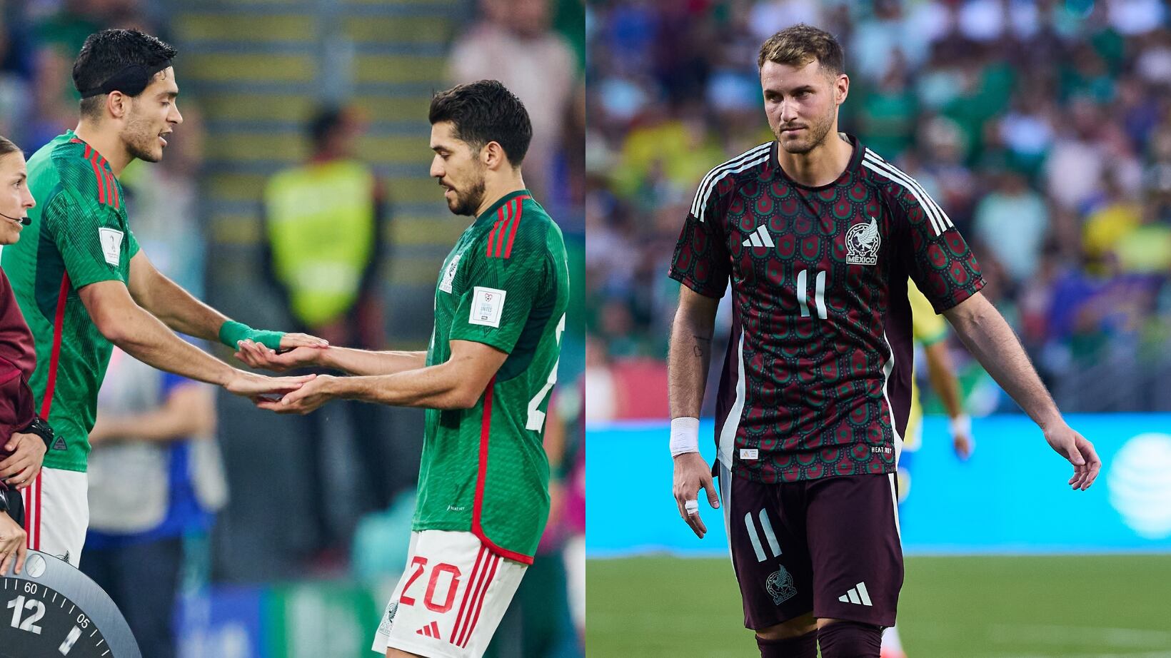 Santiago Giménez tendría la competencia de Henry Martín y Raúl Jiménez para la próxima convocatoria.