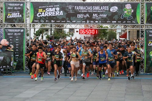 Cuatro mil 500 atletas participan en carrera con causa tapatía