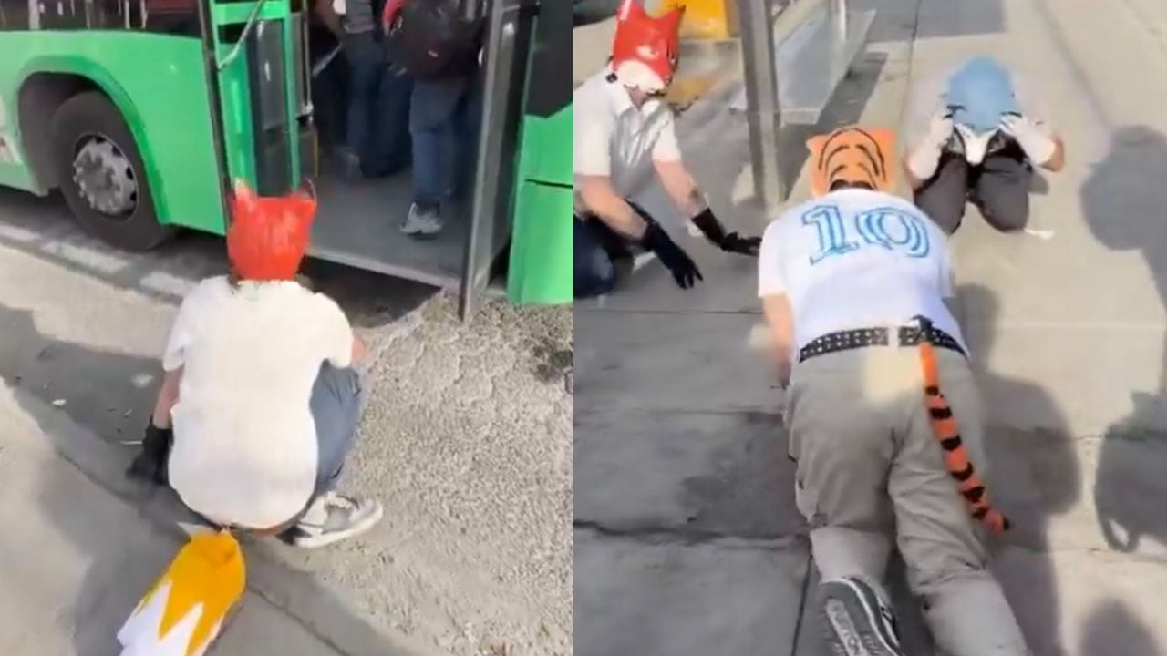 Chofer de camión niega entrada a Therians