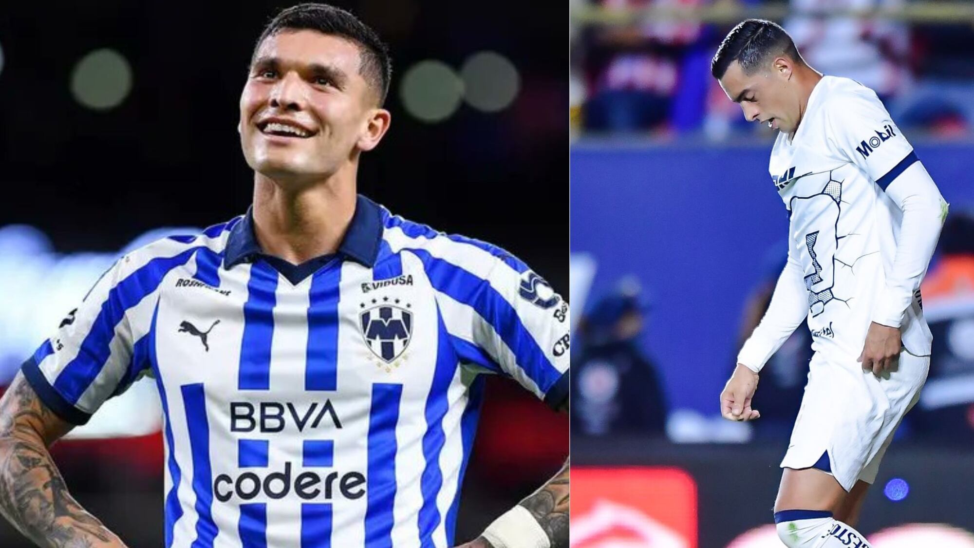 Brandon Vázquez y Rogelio Funes Mori