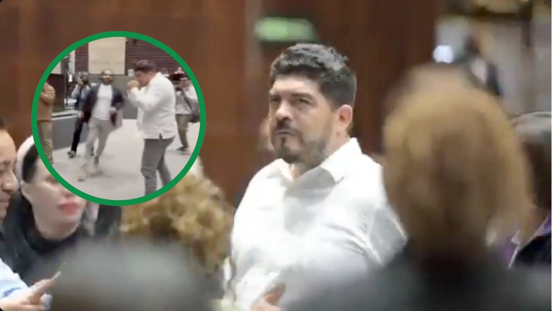 La polémica volvió a rodear a Zenyazen Escobar luego de que protagonizara una confrontación en el pleno,