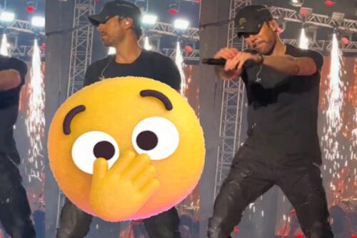 Enrique Iglesias sacó los pasos prohibidos en Puebla ¡Y revienta las redes sociales!