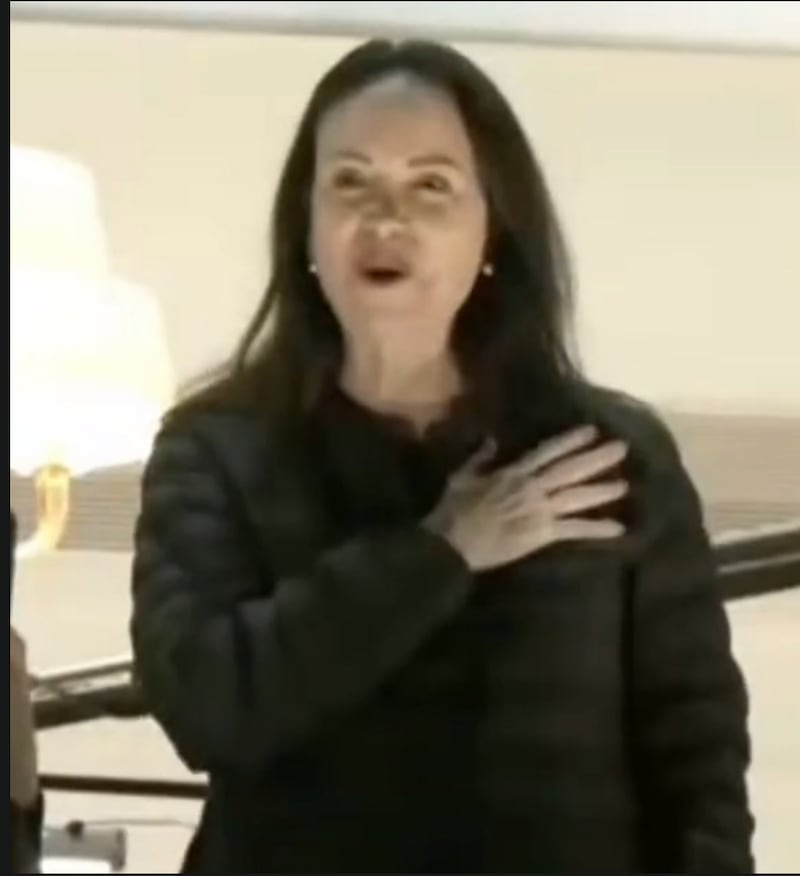 María Corina Machado en Oslo