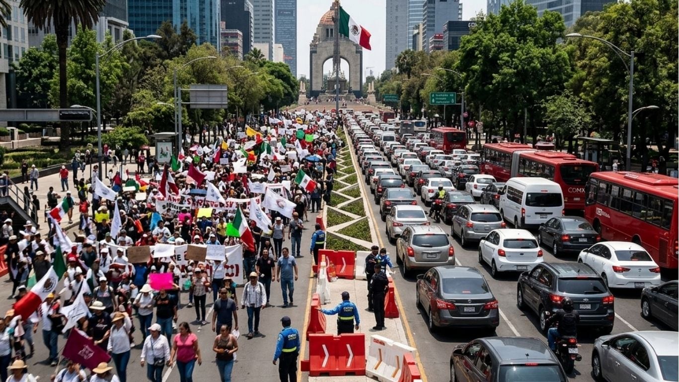 Marchas en la CDMX