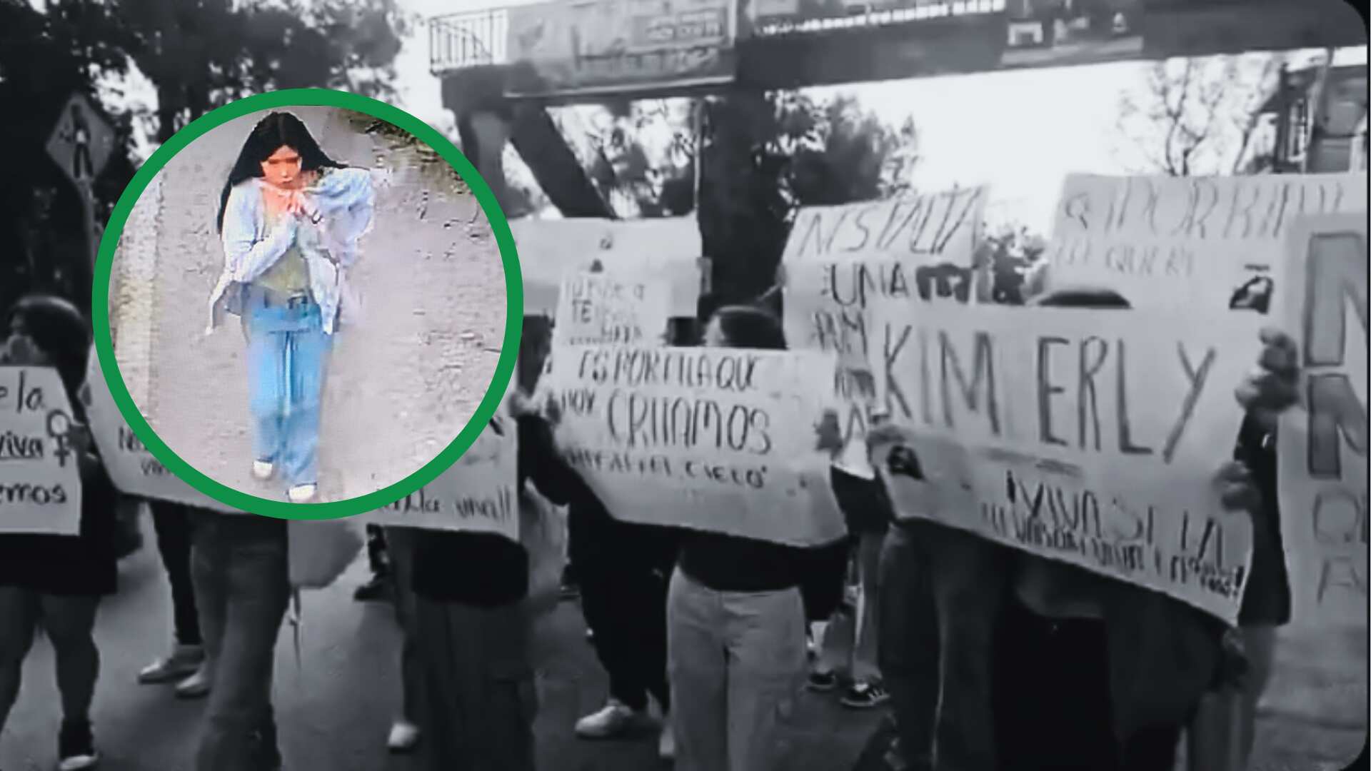 Vecinos, familiares y estudiantes bloquearon avenidas en Naucalpan tras la desaparición de Kimberly Hilary, alumna del CCH Naucalpan