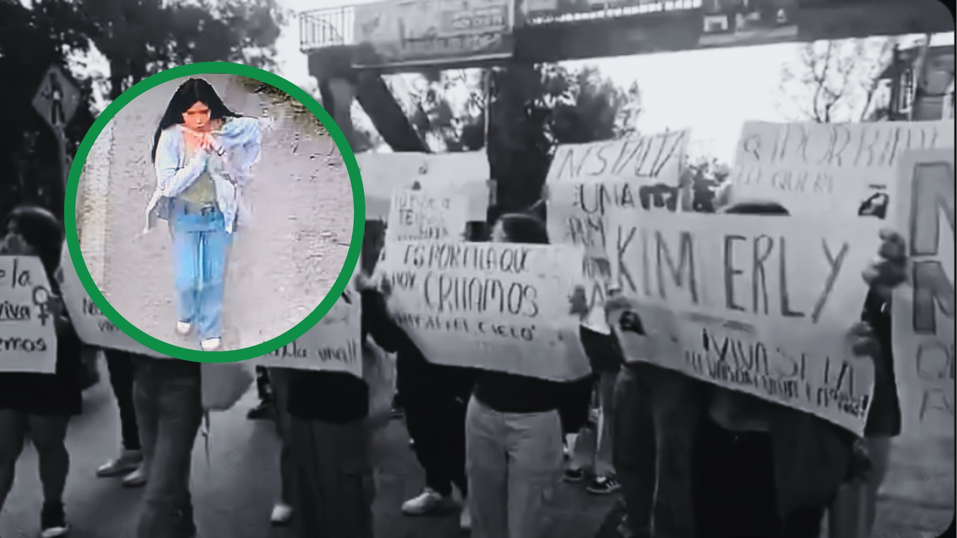 Vecinos, familiares y estudiantes bloquearon avenidas en Naucalpan tras la desaparición de Kimberly Hilary, alumna del CCH Naucalpan