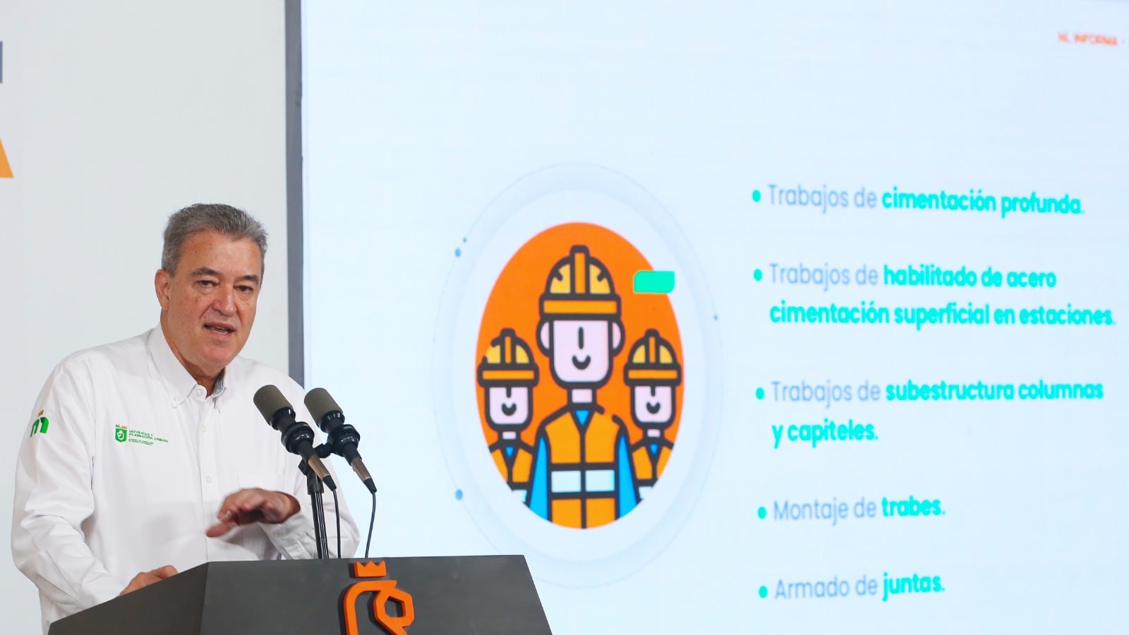 El funcionario estatal indicó que no todas las estaciones estarán terminadas para el Mundial 2026.