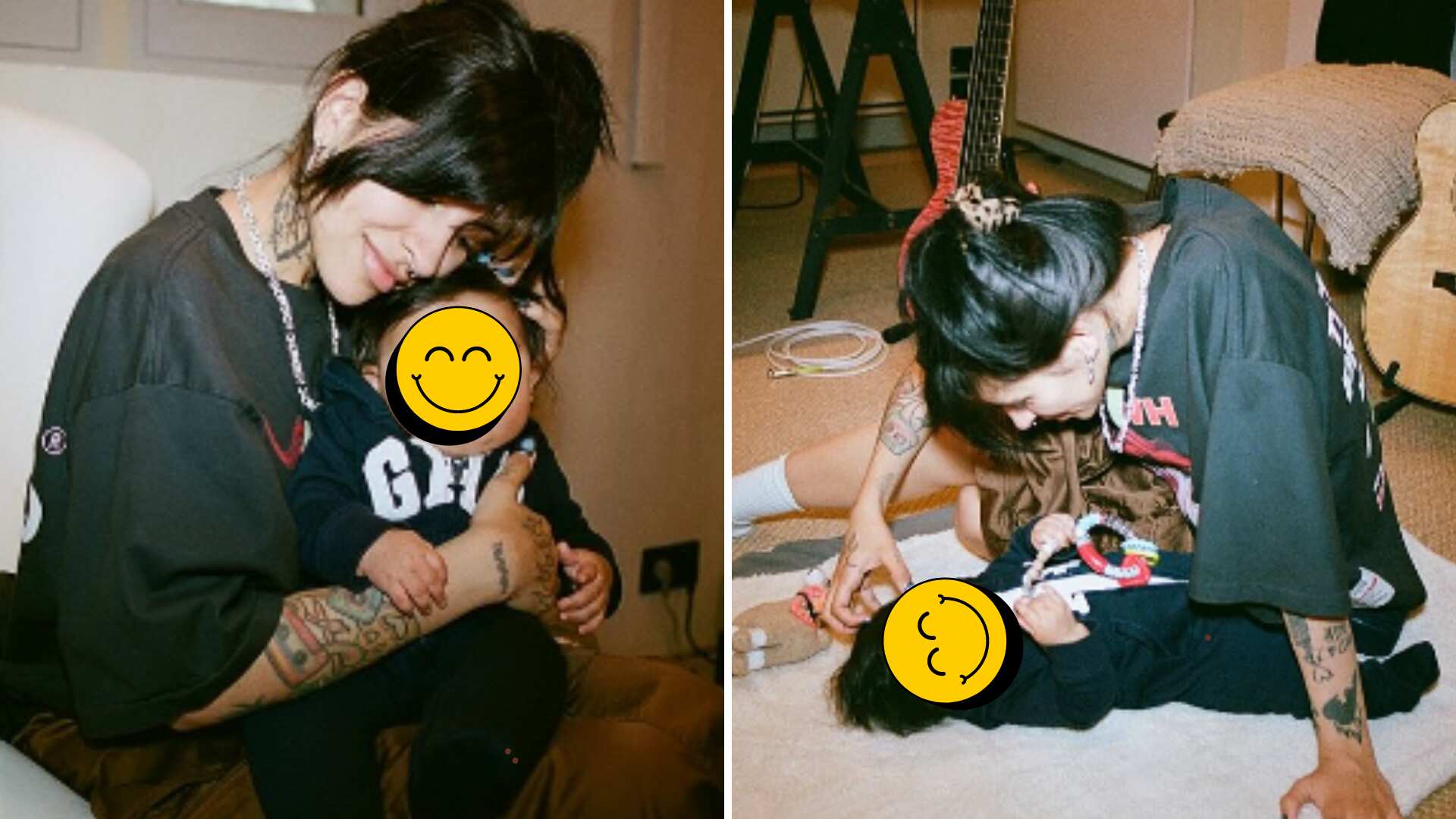 Cazzu le brinda todo su amor a la pequeña Inti, mientras el padre de bebé, Christian Nodal, está de 'Luna de miel' con su esposa.