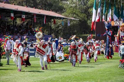 Música y trajes típicos animan la fiesta del Longines Global Champions Tour México