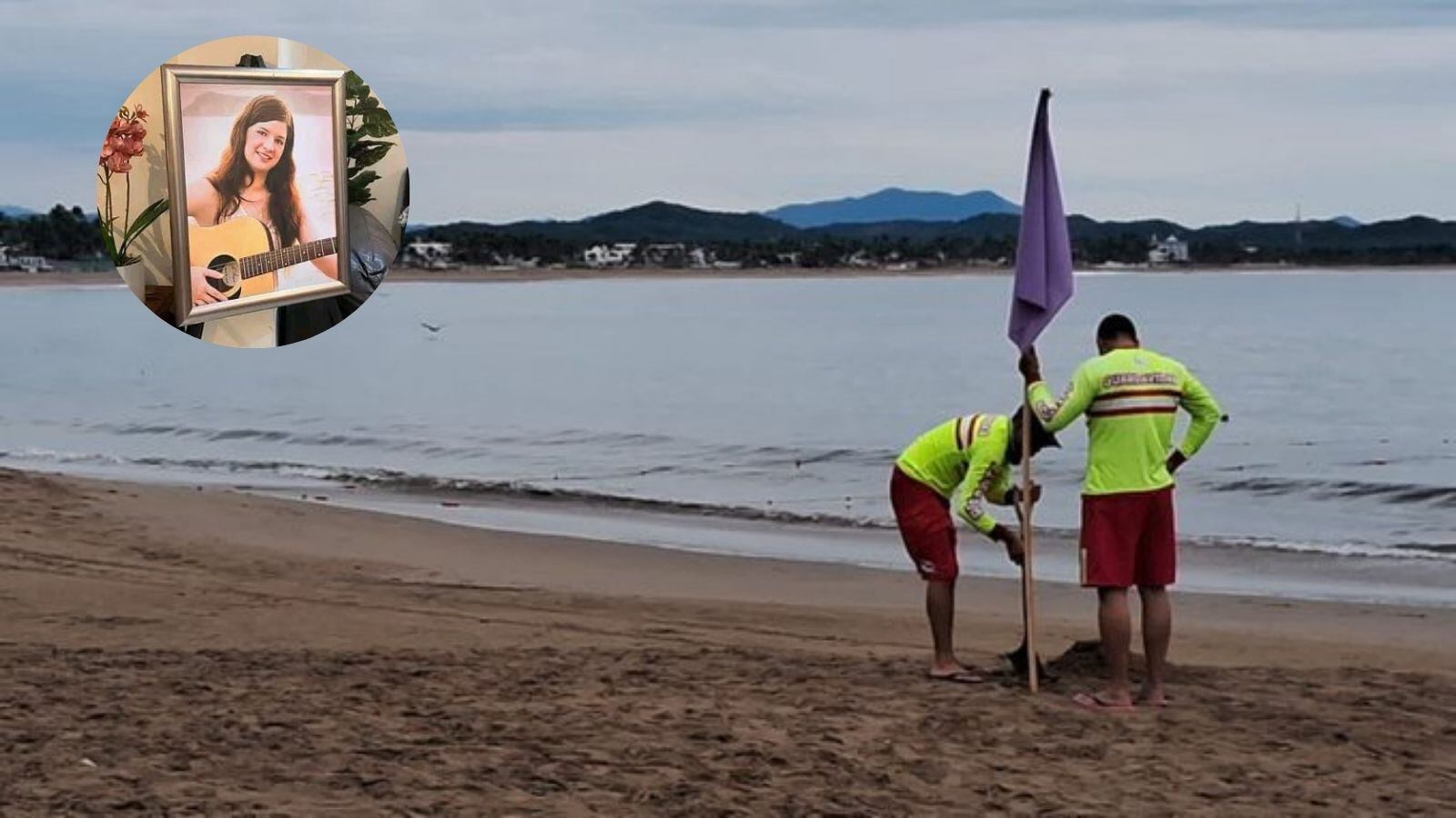 Protección Civil de Jalisco implementa bandera morada tras ataque de tiburón en Melaque