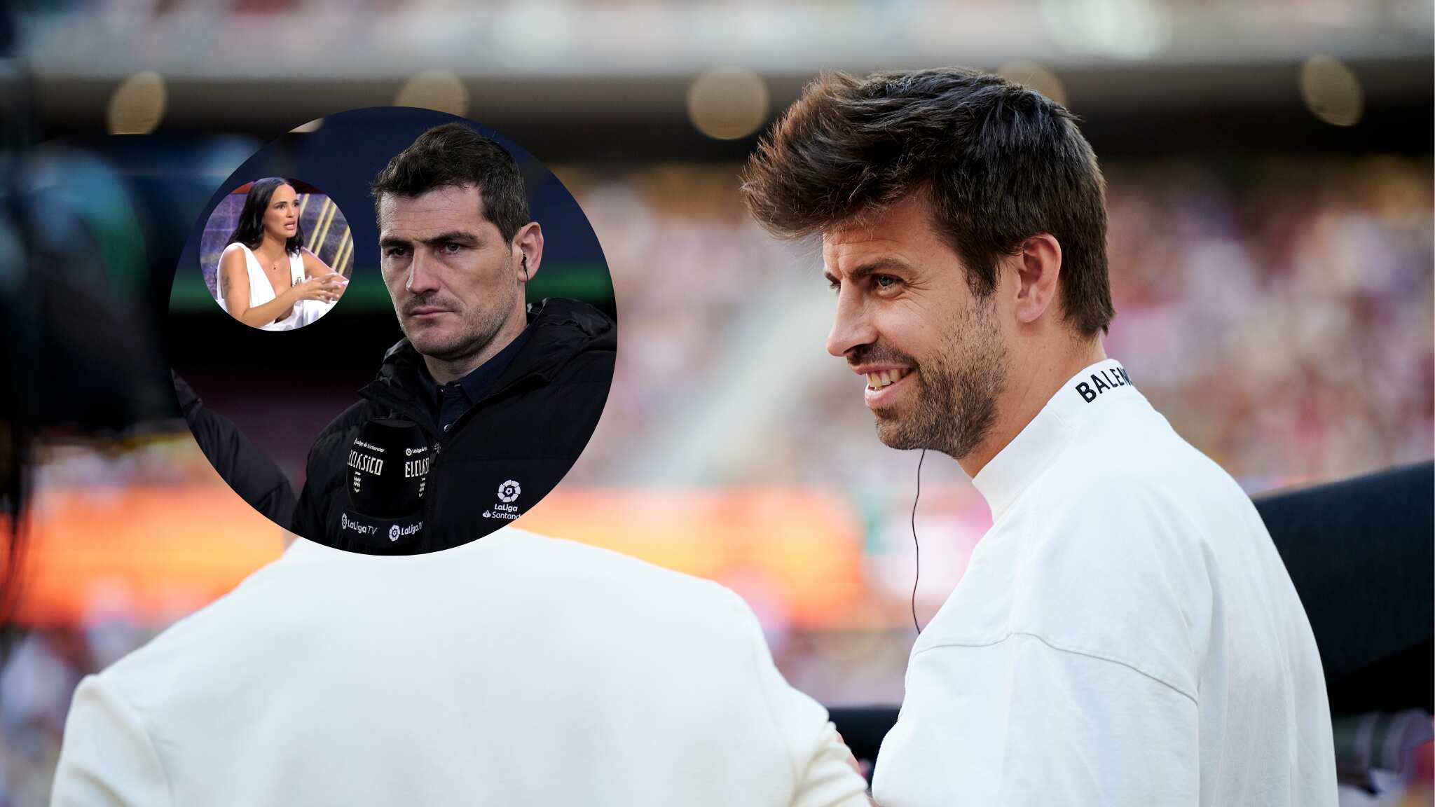 Piqué se burla de la polémica de Iker Casillas