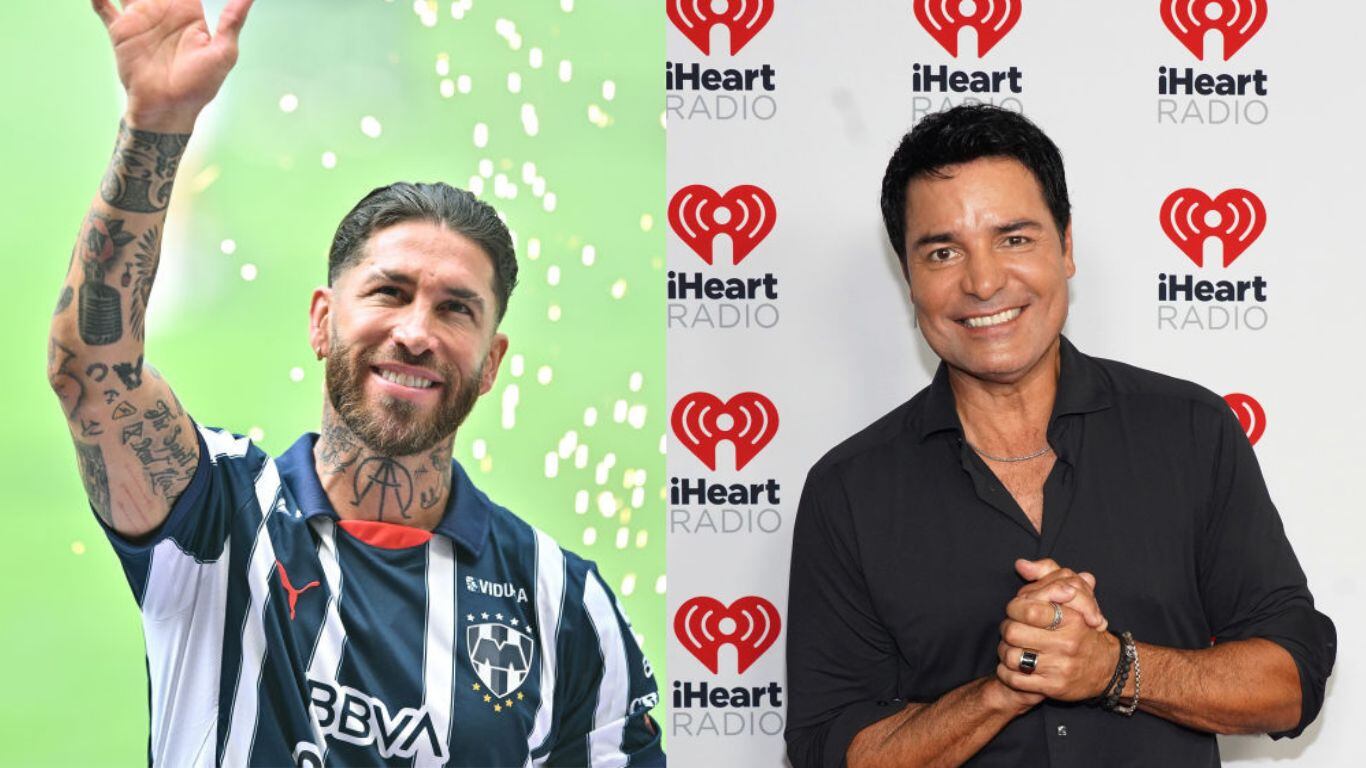 Sergio Ramos y Chayanne