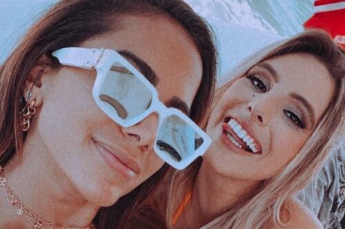 Esquí, champán y mucho estilo: Lele Pons y Anitta viven la aventura invernal