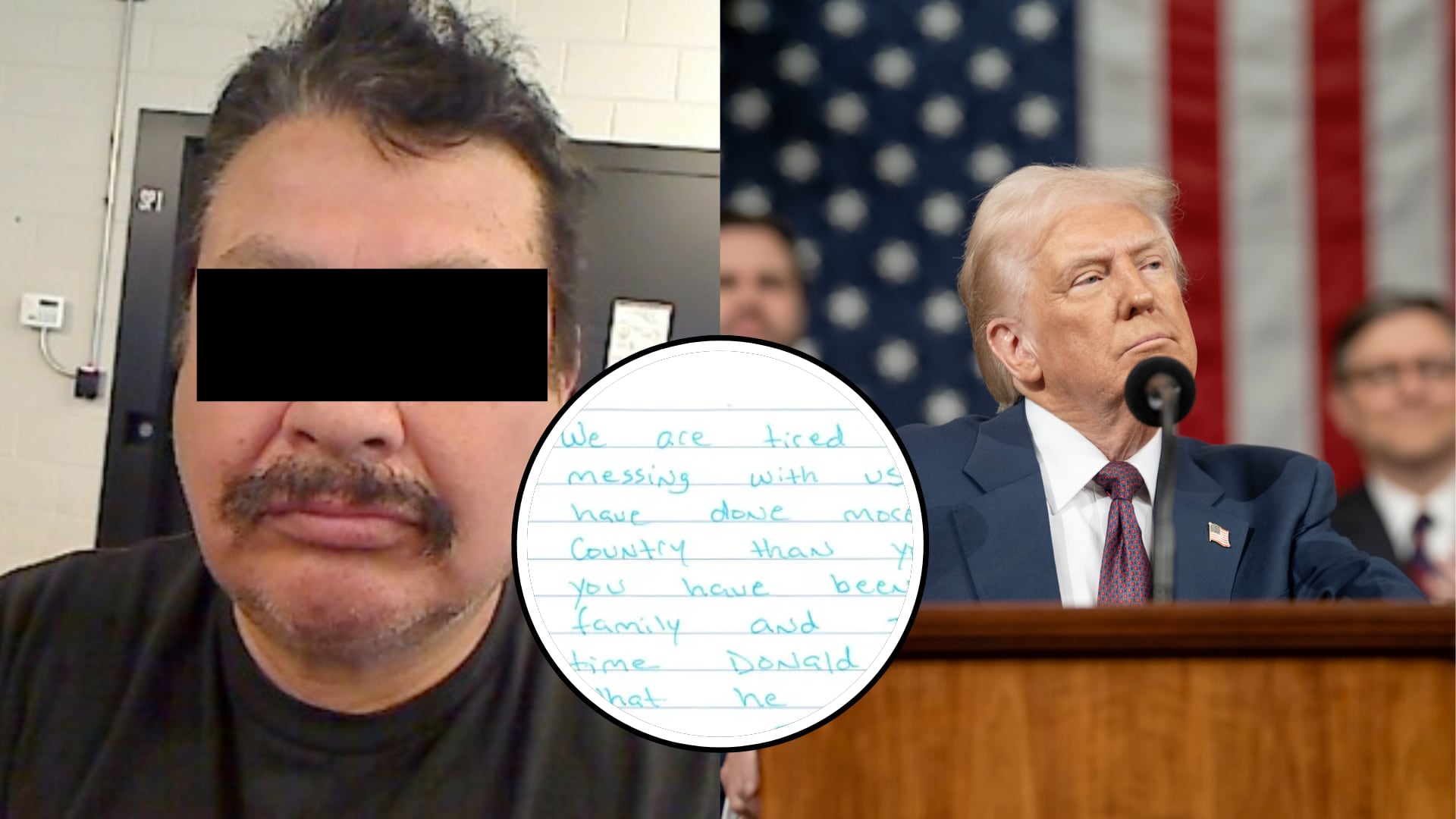 Ramón Morales Reyes, acusado de amenazar de muerte a Donald Trump
