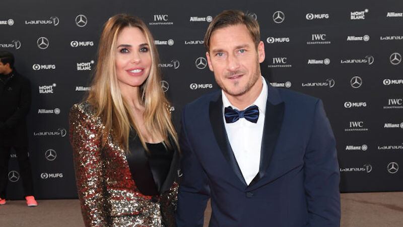 Francesco Totti e Ilary Blasi