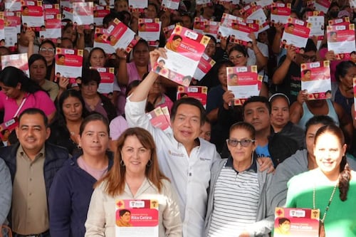 Mario Delgado destaca participación nacional en asambleas de la Beca Rita Cetina