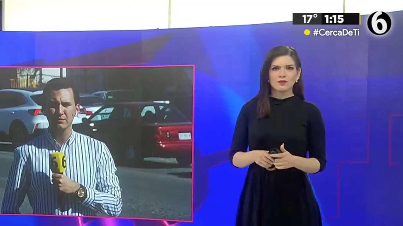 Periodista de Telediario se desvanece en transmisión en vivo