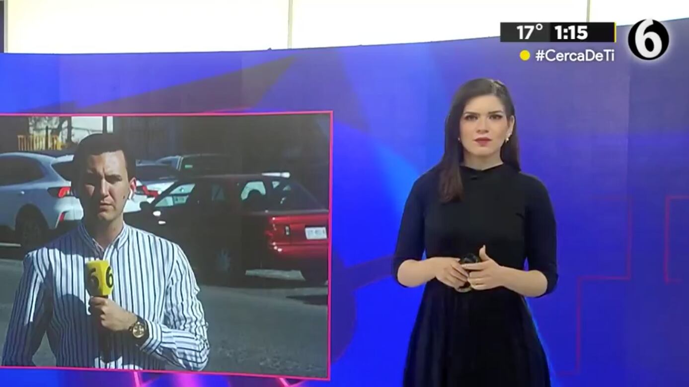 Periodista de Telediario se desvanece en transmisión en vivo