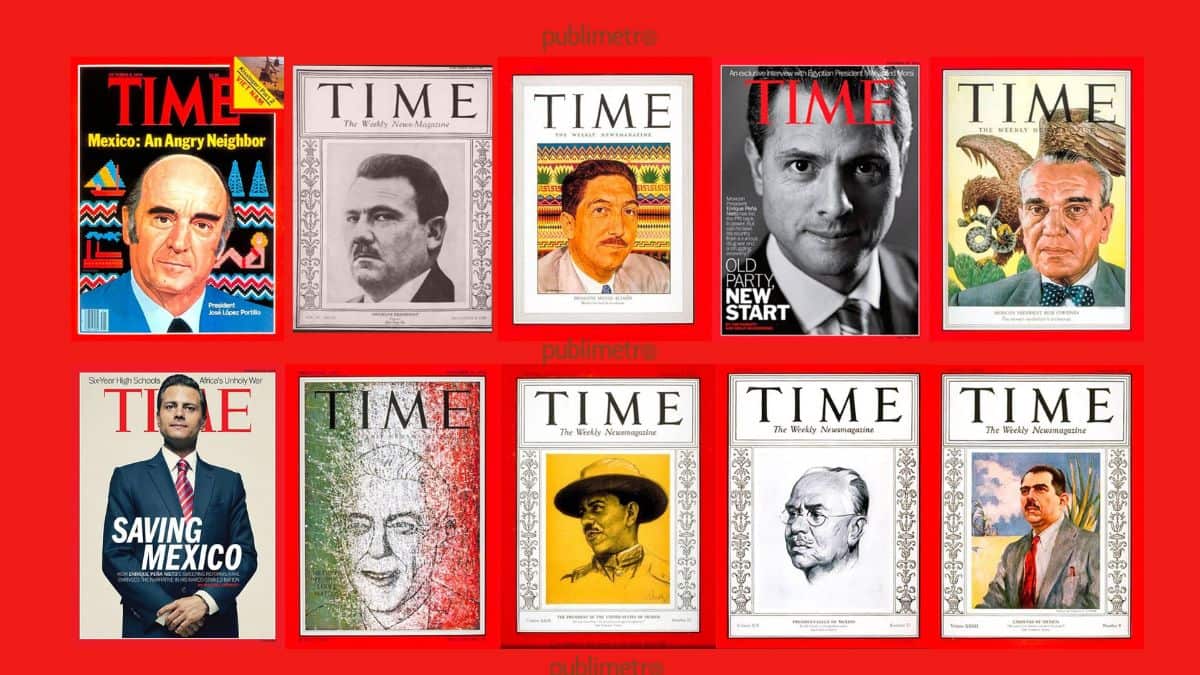 Time: Expresidentes mexicanos que han sido portada ¿Sheinbaum se unirá a la lista?