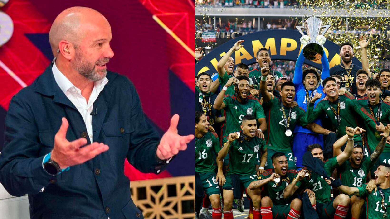 Luis García arremetió contra el Tri tras ganar la Copa Oro.