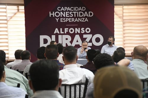 Alfonso Durazo propone crear un consejo económico asesor en Sonora